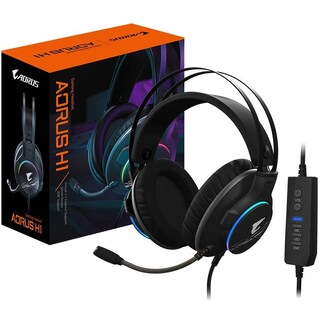Foto 1 | Foto 1 | Audífonos Gamer Aorus H1 Audio 7.1 para Xbox One/ Ps4/ Ps5/ Nintendo Switch con Usb 3.5mm Rgb Negro