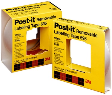 Foto 1 | Foto 1 | Cinta Adhesiva Post-it, 2 Pulgadas X 36 Yardas, 1 Rollo, Blanca (695) - Venta Internacional.
