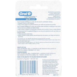 Foto 2 | Foto 2 | Cinta Dental Oral-b Satinada, Color Menta, 25 M (paquete De 6) - Venta Internacional.