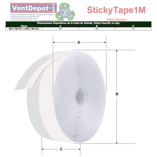 Foto 5 | Foto 5 | Sello Deslizante Para Puerta Ventdepot Mxytm-002 5 Piezas Blanco