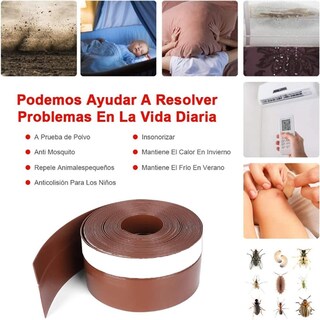 Foto 4 | Foto 4 | Cinta Sellado Anti Ruido Ventdepot Mxoae-002 5 Piezas Marrón