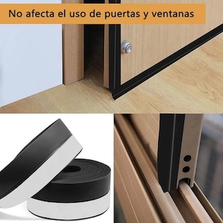 Foto 3 | Foto 3 | Cinta De Silicon Para Puertas Ventdepot Mxlae-003 10 Piezas Negro