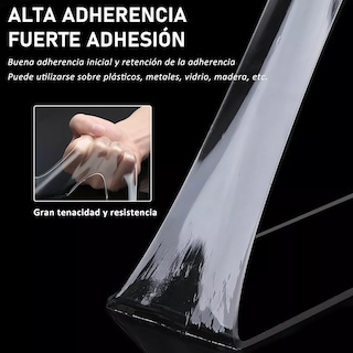Foto 3 | Foto 3 | Cinta Mágica Doble Cara Reutilizable Eo Safe Imports Esi-9891 Transparente 5 PZAS