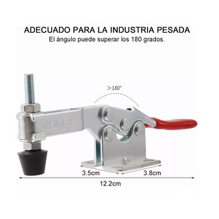 Foto 2 | Foto 2 | 6 Pcs Palanca De Sujecion 90kg Uso Rudo Eo Safe Imports Esi-16320 Plata