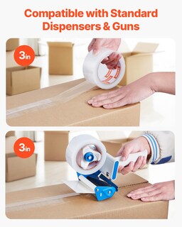 Foto 5 | Foto 5 | Cinta De Embalaje Vevor, 24 Rollos, 1,88 Pulgadas X 59,436 M, 2,7 Mil - Venta Internacional.