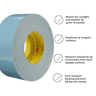 Foto 2 | Foto 2 | Cinta Adhesiva 3m Performance Plus 8979 Heavy Duty Slate Blue X3 - Venta Internacional.