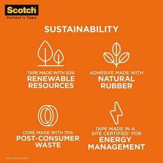 Foto 2 | Foto 2 | Cinta Adhesiva De Pintor, Resistente, 9 Rollos De 0,94 Cm X 55 M - Venta Internacional.