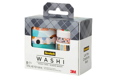 Foto 7 | Foto 7 | Cinta Adhesiva Escocesa Con Diseño Moderno Abstracto, 8 Rollos, C1017-8-p19 - Venta Internacional.
