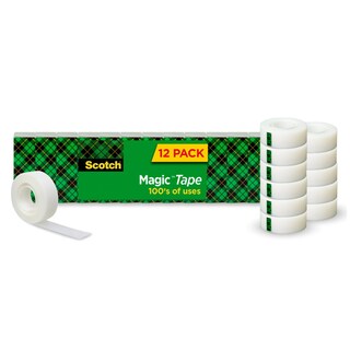 Foto 1 | Foto 1 | 12 Rollos De Cinta Adhesiva Scotch Magic Invisible, 19 Mm X 25 M - Venta Internacional.