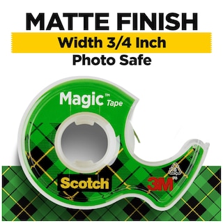 Foto 3 | Foto 3 | Cinta Scotch Magic De 19 Mm X 16 5 M 1 Rollo Con Dispensador - Venta Internacional.