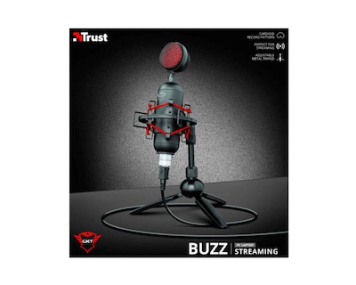 Foto 3 | Foto 3 | Micrófono Trust Gxt244 Buzz con Tripié Cardioide Negro