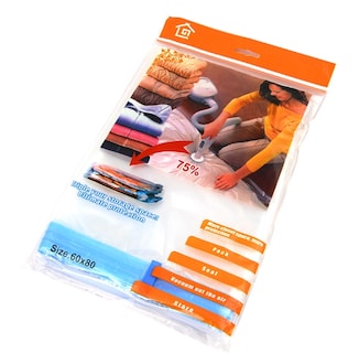 Foto 2 | Foto 2 | Paquete De 5 Bolsas De Almacenamiento Al Vacío Para Ahorrar Espacio, 60 X 80 Cm - Venta Internacional.