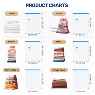 Foto 4 | Foto 4 | Bolsas De Almacenamiento Al Vacío Simple Deluxe, Paquete De 30 Con Bomba Manual - Venta Internacional.