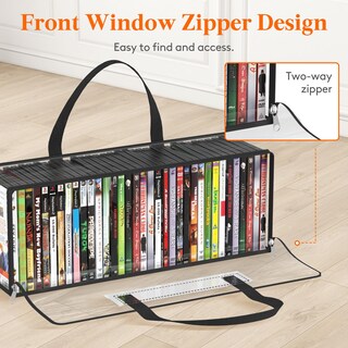 Foto 2 | Foto 2 | Bolsas De Almacenamiento De Dvd Lifewit De Pvc Transparente Con Asas 8 Unidades - Venta Internacional.