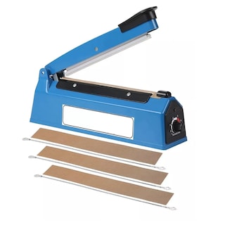 Foto 1 | Foto 1 | Maquina Selladora Bolsas Plastico Térmica Sella 20cm Eo Safe Imports Esi-9379 Azul