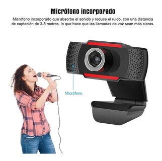Foto 3 | Foto 3 | Cámara Web 1080p Hd Malubero Cámara Usb con Micrófono Incorporado color Negro