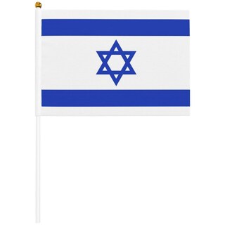 Foto 2 | Foto 2 | Mini Bandera Israel Ceremonias Ventdepot Mxili-009 150 Piezas Multicolor