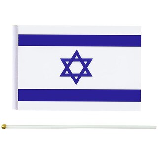 Foto 3 | Foto 3 | Mini Bandera Israel Ceremonias Ventdepot Mxili-009 150 Piezas Multicolor