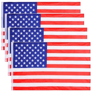 Foto 1 | Foto 1 | Bandera Americana Innovadoras Ventdepot Mxubf-004 4 Piezas Multicolor