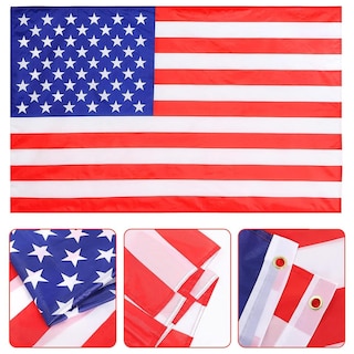 Foto 3 | Foto 3 | Bandera Americana Innovadoras Ventdepot Mxubf-004 4 Piezas Multicolor