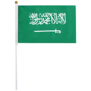 Foto 2 | Foto 2 | Mini Bandera Arabia Saudita Fiesta Ventdepot Mxaig-008 100 Piezas Multicolor