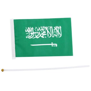 Foto 3 | Foto 3 | Bandera De Mano Arabia Saudita Ventdepot Mxaig-001 5 Piezas Multicolor