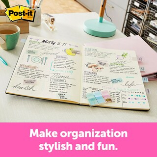 Foto 2 | Foto 2 | 60 Banderas Con Estampado Post-it Con Estampado En Degradado Y Dispensador - Venta Internacional.