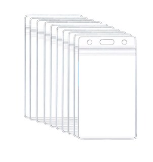 Foto 1 | Foto 1 | Mica Vertical Portacredencial, Gafete INE Lab. G 100 Piezas Transparente