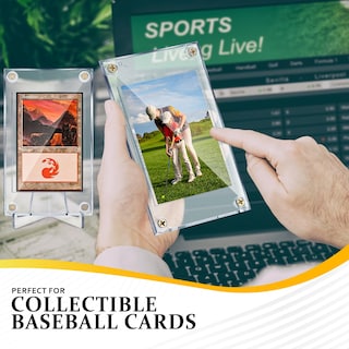 Foto 6 | Foto 6 | Funda Para Tarjetas Coleccionables Con Soporte Expositor, Tarjetero De Béisbol X5 - Venta Internacional.