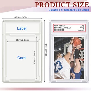 Foto 2 | Foto 2 | Funda Protectora De Tarjetas Gersoniel Acrílica Transparente Con Caja De Almacenamiento - Venta Internacional.