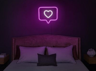 Foto 1 | Foto 1 | Letrero Neon Corazón Ultra Brillo Acrilico Grueso Premium