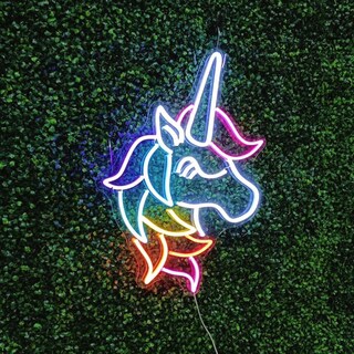 Foto 1 | Foto 1 | Letrero Neón LED Unicornio con Control Atenuado