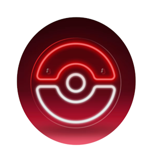Foto 1 | Foto 1 | Letrero de Neón Pokémon Pokébola para Decoración 25 cm