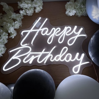 Foto 3 | Foto 3 | Letrero Led Neon Happy Birthday Decorativo