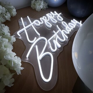 Foto 5 | Foto 5 | Letrero Led Neon Happy Birthday Decorativo
