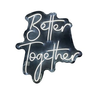 Foto 1 | Foto 1 | Letreros Led Neón Better Together Boda Luminoso Decorativo