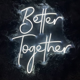 Foto 2 | Foto 2 | Letreros Led Neón Better Together Boda Luminoso Decorativo