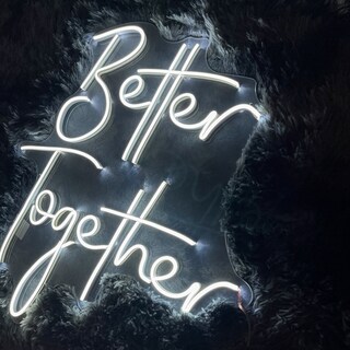 Foto 3 | Foto 3 | Letreros Led Neón Better Together Boda Luminoso Decorativo