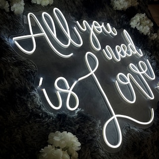 Foto 4 | Foto 4 | Letrero Led Neón All You Need Is Love Luminoso Amor Decorativo