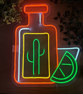 Foto 2 | Foto 2 | Letrero Led Neón Fiestas Patrias 16 De Septiembre Tequila México Luminoso Decorativo