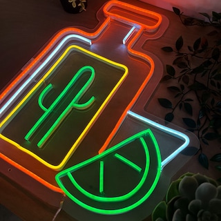 Foto 4 | Foto 4 | Letrero Led Neón Fiestas Patrias 16 De Septiembre Tequila México Luminoso Decorativo