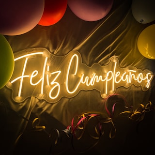 Foto 4 | Foto 4 | Letrero Led Neón 'Feliz Cumpleaños' Luminoso Evento