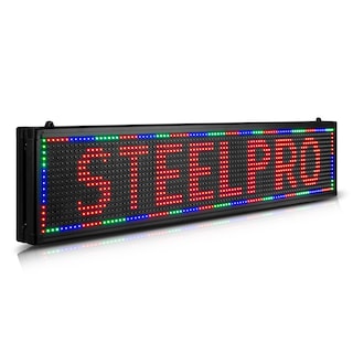 Foto 1 | Foto 1 | Letrero Led Programable Wifi Publicidad 100cmx20cm Steelpro