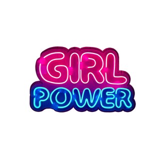 Foto 1 | Foto 1 | Letrero Led Neón Isha Láser 'Girl Power'