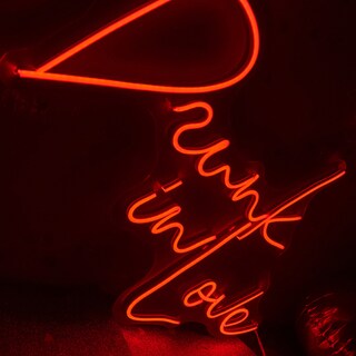 Foto 5 | Foto 5 | Letrero Led Neón Drunk In Love Fiesta Luminoso Decorativo