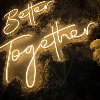 Foto 3 | Foto 3 | Letrero Led Neon Better Togetter Evento Boda Decoracion