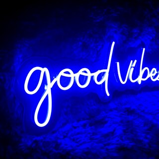 Foto 4 | Foto 4 | Letrero Led Neón Good Vibes Only Evento Luminoso Decorativo