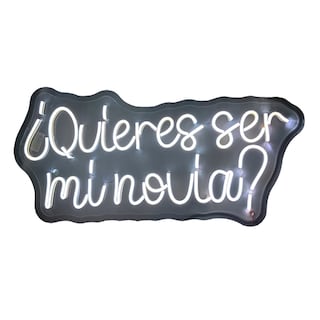 Foto 1 | Foto 1 | Letrero Led Neón Quieres Ser Mi Novia Decorativo Luminoso Amor