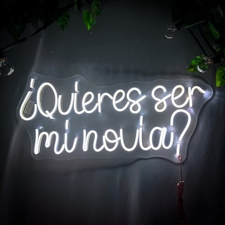 Foto 2 | Foto 2 | Letrero Led Neón Quieres Ser Mi Novia Decorativo Luminoso Amor