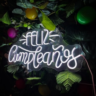 Foto 3 | Foto 3 | Letrero Led Neón Feliz Cumpleaños